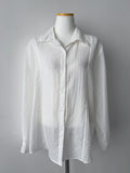 Actor Linen Two-Way Loose Fit Shirt