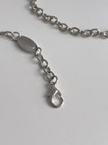 Oval Silver Chain Belt