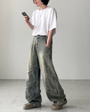 Vitic Layered Wide Denim