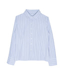 MIA STRIPE CROP SHIRT