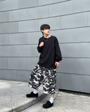 Milk Camo Bermuda Pants