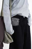 Wellington check balloon cotton pants