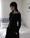 Bella brushed shirring knit