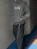 Vintage Pigment Flame Hoodie