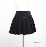 Pine Ribbon Pleated Skirt