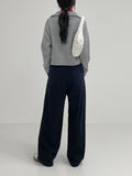 Raglan Two-Way Knit Zip Up
