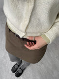 Mir Alpaca Round Cardigan