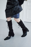 strap square mule