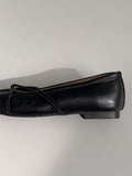 Cross-banding Mary Jane flat shoes