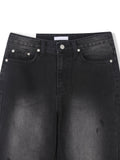 Vintage Black Bootscut Denim