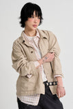 Linen french work jacket