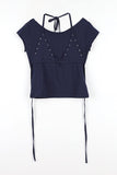 Cine Rivet Layered Tee