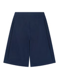Mars Pleats Cotton Bermuda