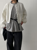 Frill Loose Fit T-shirt