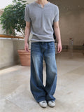 Ness Washed Flare Denim Pants