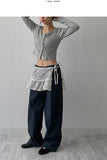 Stopper Nylon Wide Pants
