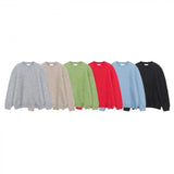 Leun Round Mohair Knit