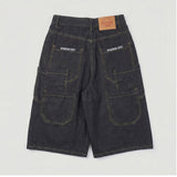 Maltz Multi-Pocket Wide Bermuda Pants