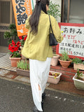 Roll-up Tencel Loose Fit Shirt