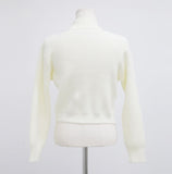 Merel Half-Neck Halter Off-Shoulder Knit Set