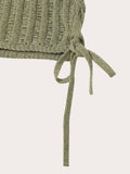 (W) Side String Knit