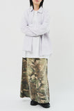 (W) Military Long Skirt