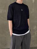 Linen Like Loose Half Knit