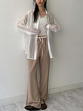 Nami Tencel See-through Loose Fit Shirt