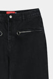 Cost Ring Zipper Denim