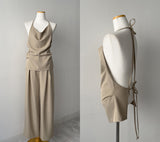 Lake Halterneck Bustier