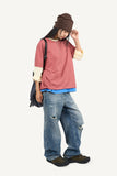 Wearable Damaged Denim Pants