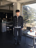 [SET] Aubert Non-Faded Curved Denim Pants