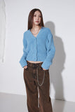wide brown washing denim