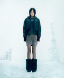 Reversible Check Padded Jacket