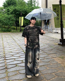 MOON Camo Short Sleeve T-Shirt