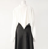 Ever 3-piece Blouse Vest Long Skirt Set