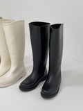 [summer] Minimal long rain boots