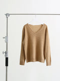 Brook Wool V-neck Knit