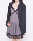 Sharala Slip Lace Bustier One Piece