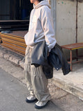 Wave shirring brushed padded pants