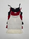 Frill Layered Knit Sleeveless