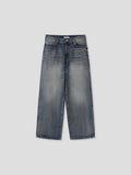 Bake Washed Embo Denim