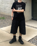 Utility Belted Bermuda Pants