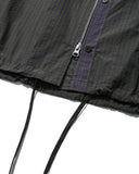 Check Zip-Up Half Shirt