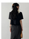 Bebe Tweed Short Sleeve Jacket