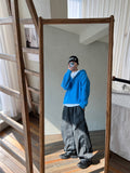 Over Hood V Knit