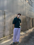 Wide Juri Banding Jogger Pants