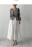 Hachi Strap Loose Fit Cardigan