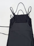 Halter Neck A-Line Long One-Piece