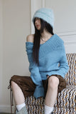 Unique Off-Shoulder Knit